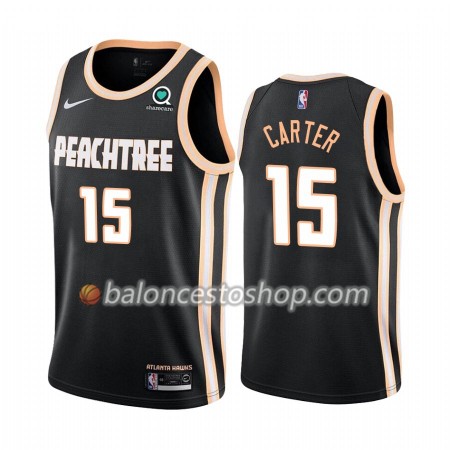 Camiseta Hombre NBA Atlanta Hawks Vince Carter 15 2019-20 Nike City Edition Swingman